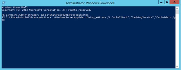 Window PowerShell as administrator